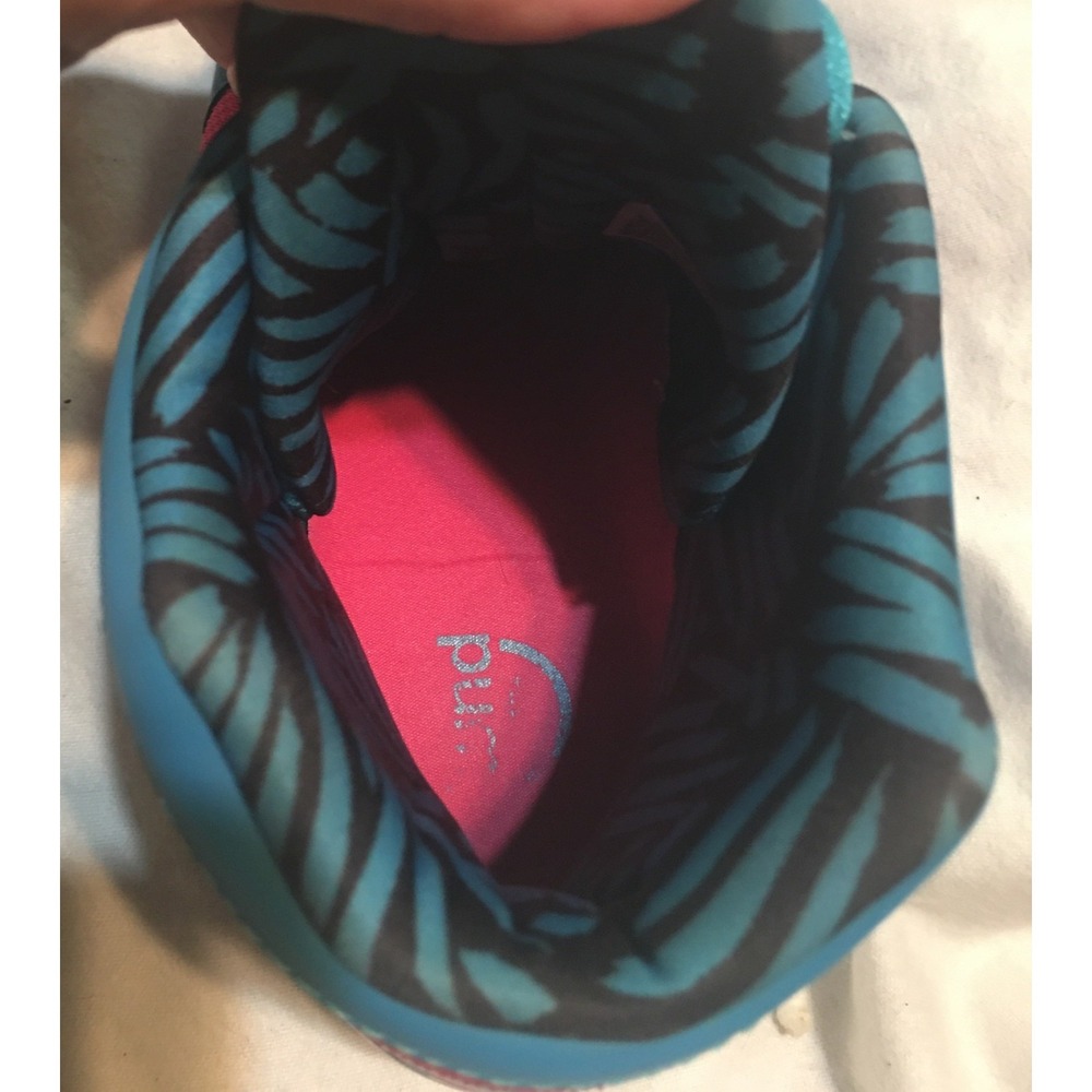 2013 Reebok Pump Aerobic Hexalite Sneakers Blue/Pink Size7.5 Read Description - Picture 12 of 16